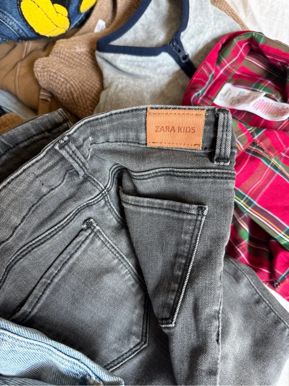 Zara bundle Kids  jeans and Mickey Denim Jacket - Blue and more